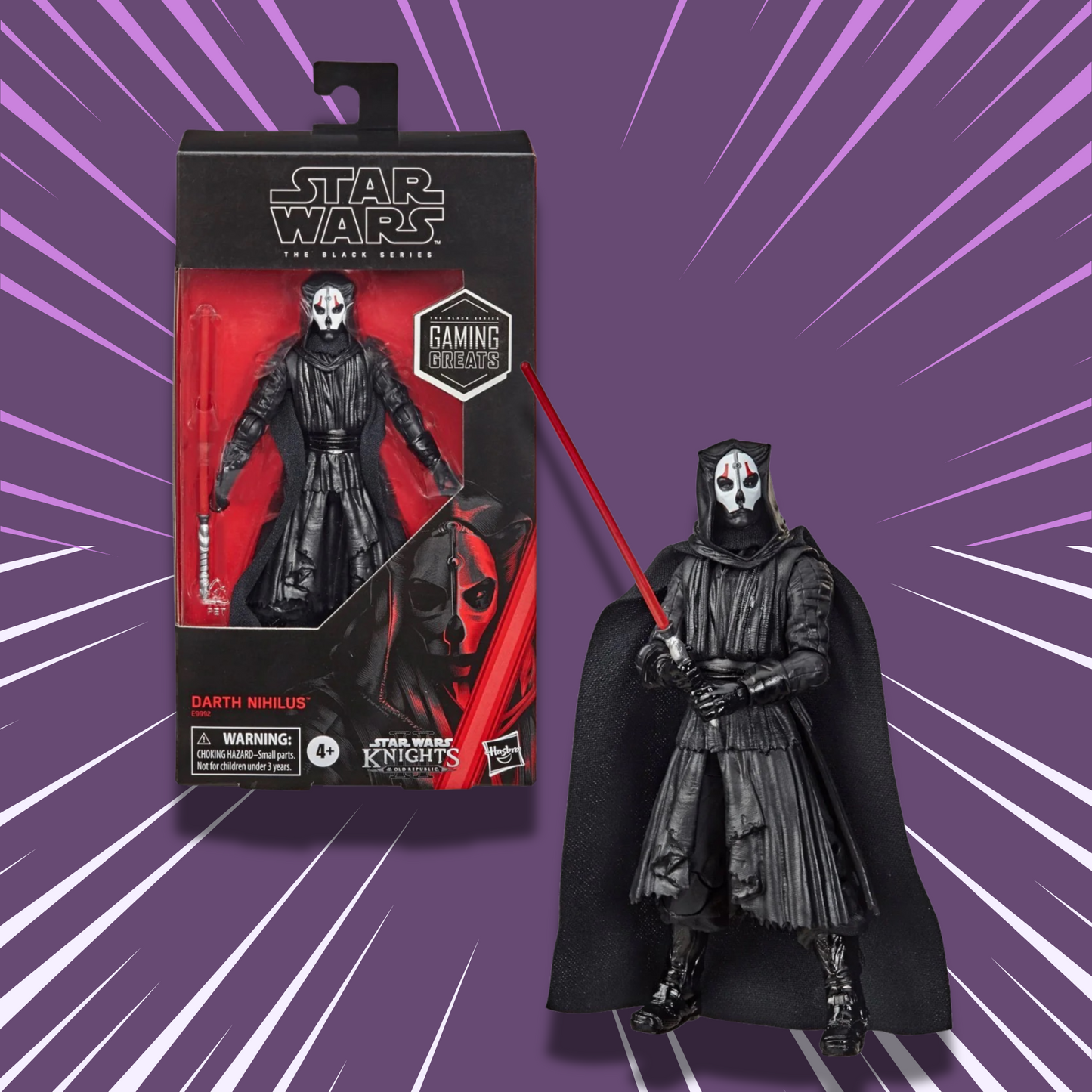 Darth Nihilus Black Series & Gaming Greats 6″ Action Figure – Star Wars Sith Lord Collectible