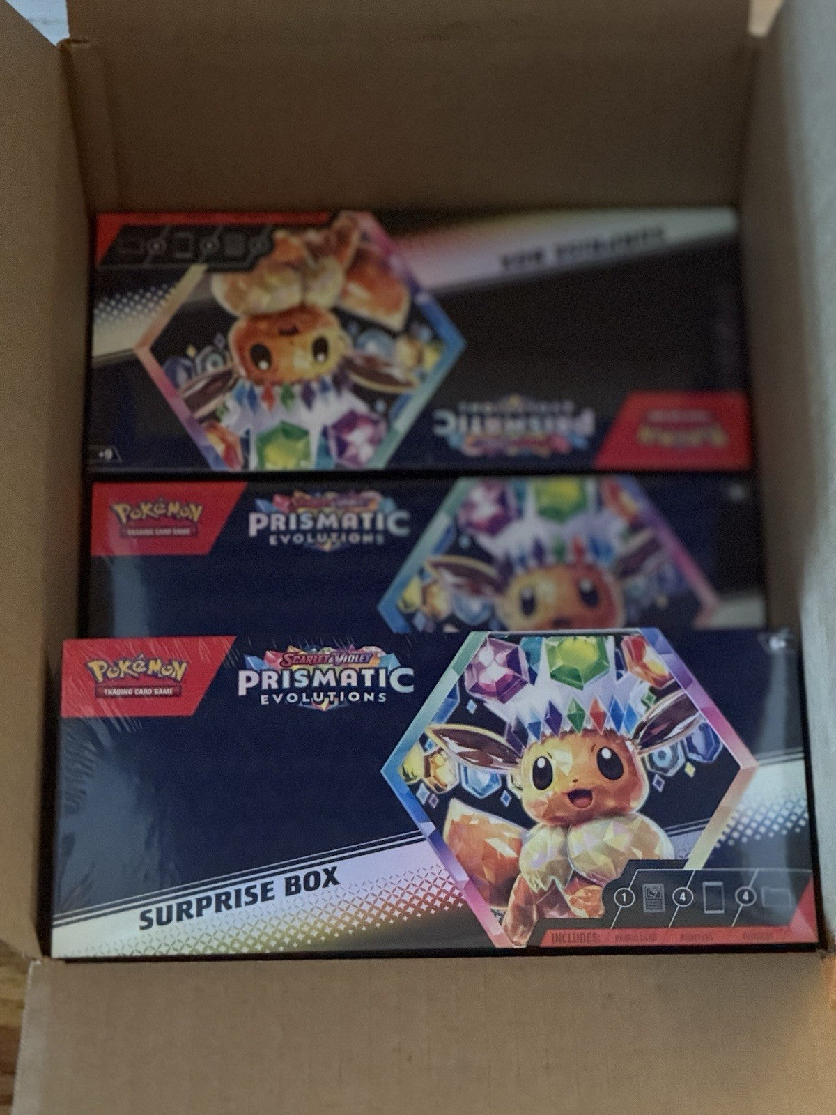 Prismatic Evolution (PRE) | Surprise Box | Factory Sealed