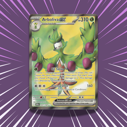 Arboliva ex 207/182 | DRI | Full Art Ultra Rare Card