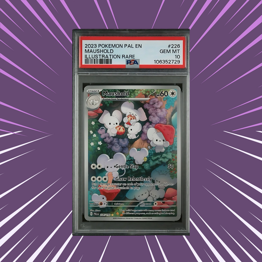 PSA 10 | Maushold 226/193 | PAL |  Full Art Illustration Rare Card