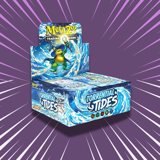 MetaZoo TCG | Torrential Tides | Booster Box | Preorder SHIPS AFTER 8/1/2025