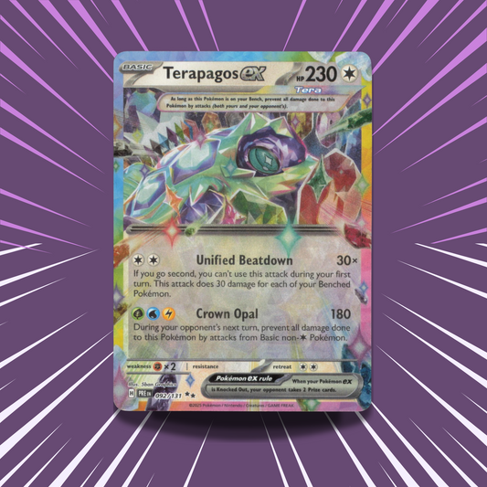 Terapagos ex 092/131 | PRE | Double Rare Card