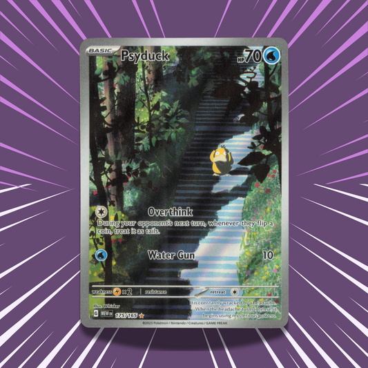 Psyduck 175/165 | 151 |  Full Art Illustration Rare Card