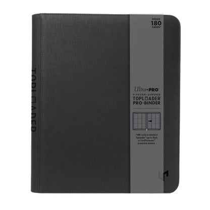 Ultra PRO 4‑Pocket Zippered Premium Toploader PRO-Binder