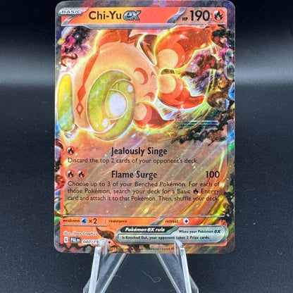 Pokemon TCG Chi-Yu ex 040/193 Paldea Evolved Double Rare
