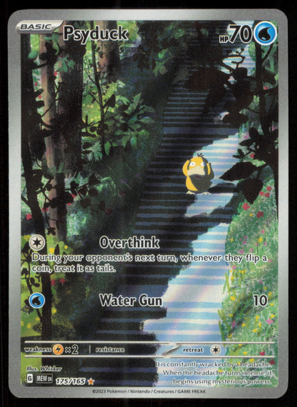 Psyduck 175/165 | 151 |  Full Art Illustration Rare Card