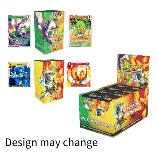 MetaZoo TCG | Flex Decks | Crushing Gust & Blazing Charge | Case (8)