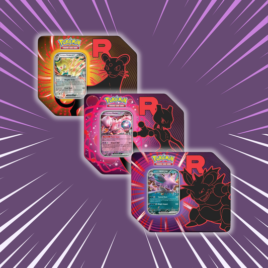 Team Rocket Tin | Mewtwo, Nidoking, Persian Variants