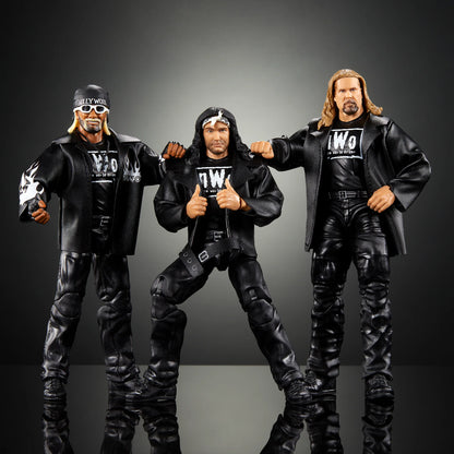 WWE Elite NWO 3-Pack Boxset Scott Hall Hulk Hogan Kevin Nash