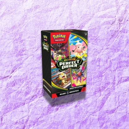 Preorder Pokémon TCG Mega Evolution Perfect Order Booster Bundle – Quiet  Corner TCG & Sports
